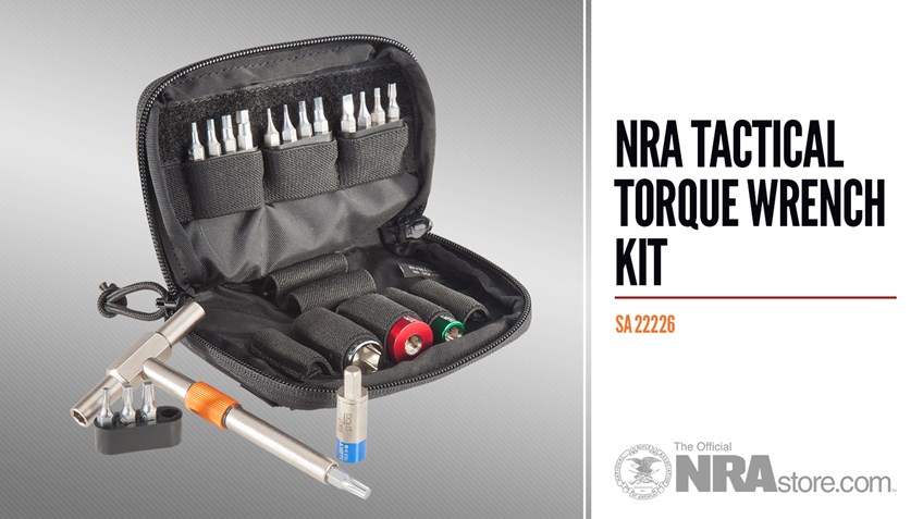 NRAstore Product Highlight: NRA Tactical Torque Wrench Kit